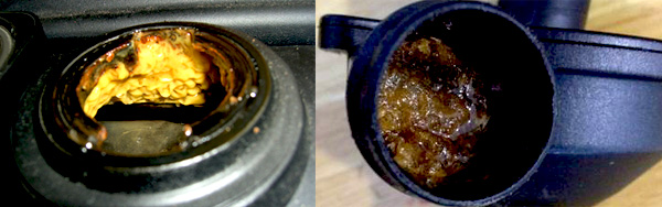 Have you ever topped your oil to find this residue?